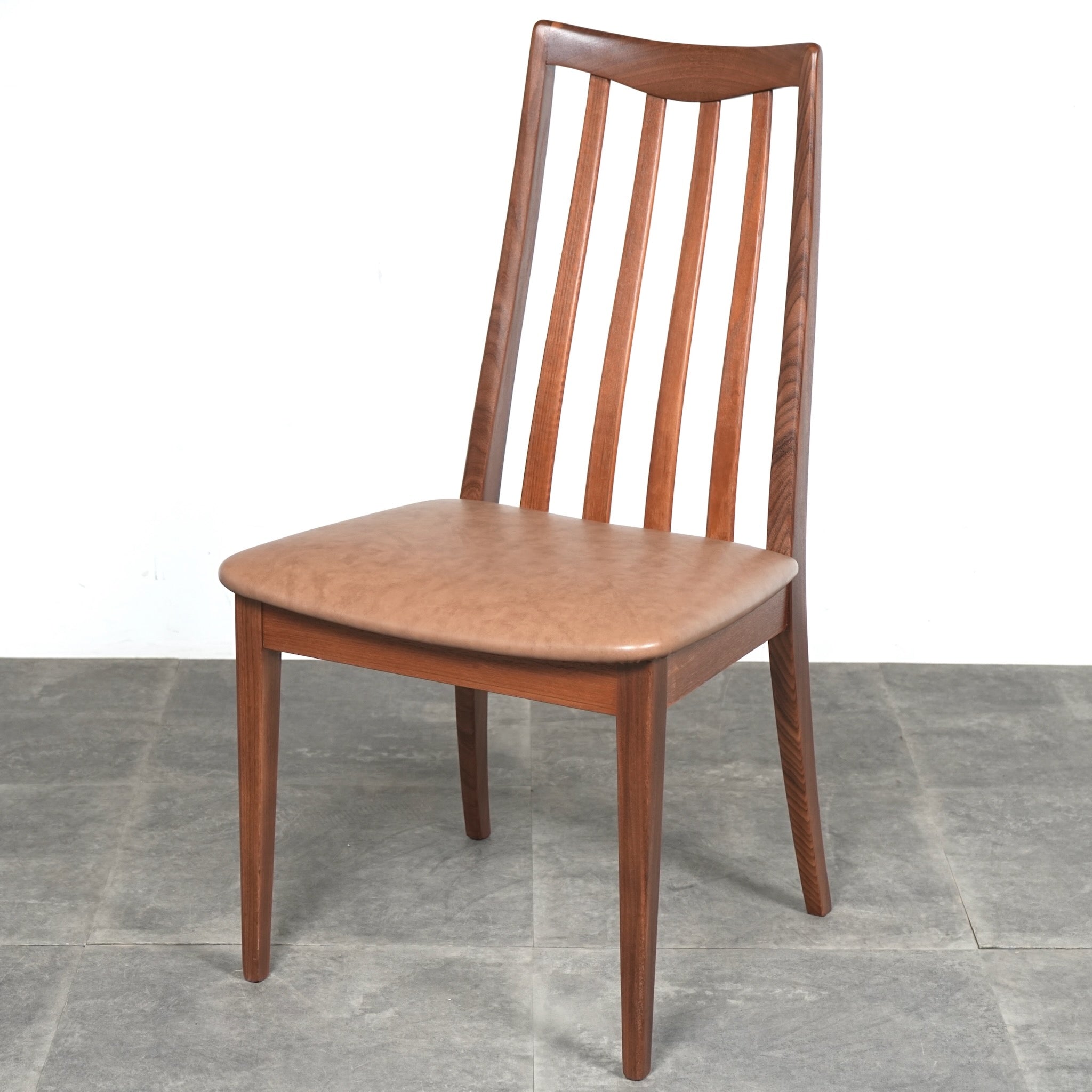 イギリス ビンテージ 家具 G-PLAN スラットバックチェア 英国 4787e G-PLAN】スラットバックチェア【張替済】 – TIME HYPE