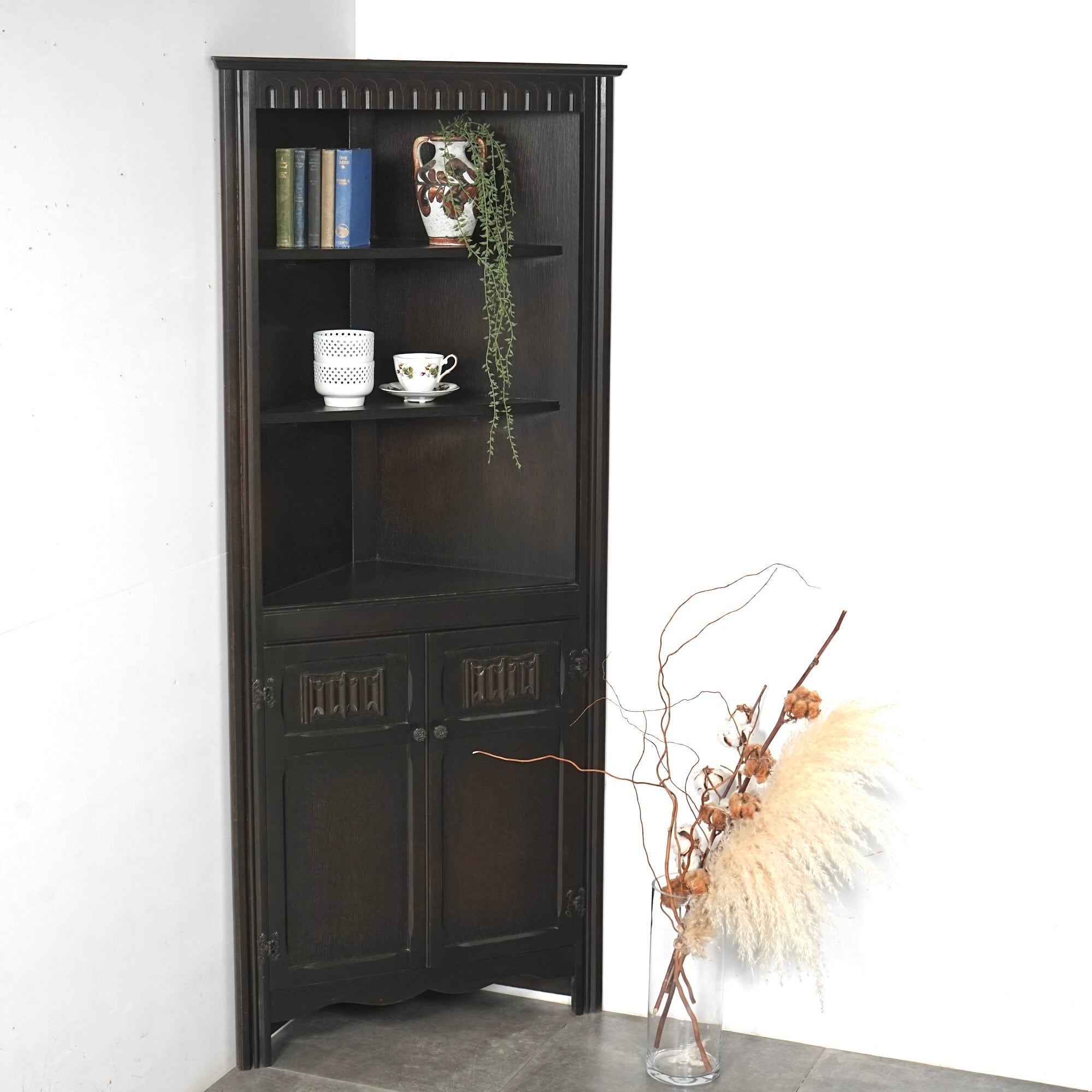 ビンテージ　コーナーキャビネット コーナーキャビネット｜北欧ヴィンテージ｜チーク｜デンマーク