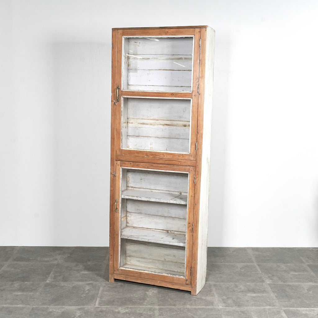 ヴィンテージ ガラスキャビネット