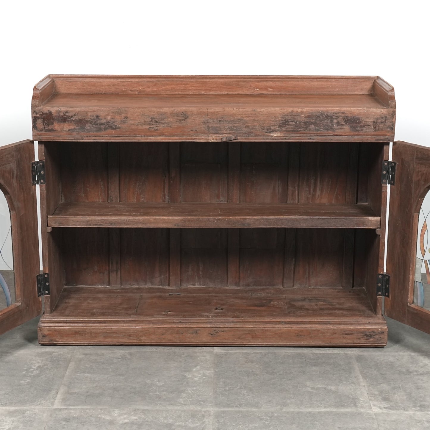 ヴィンテージ ガラスキャビネット