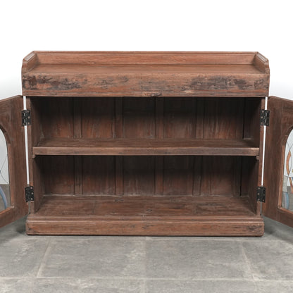 ヴィンテージ ガラスキャビネット