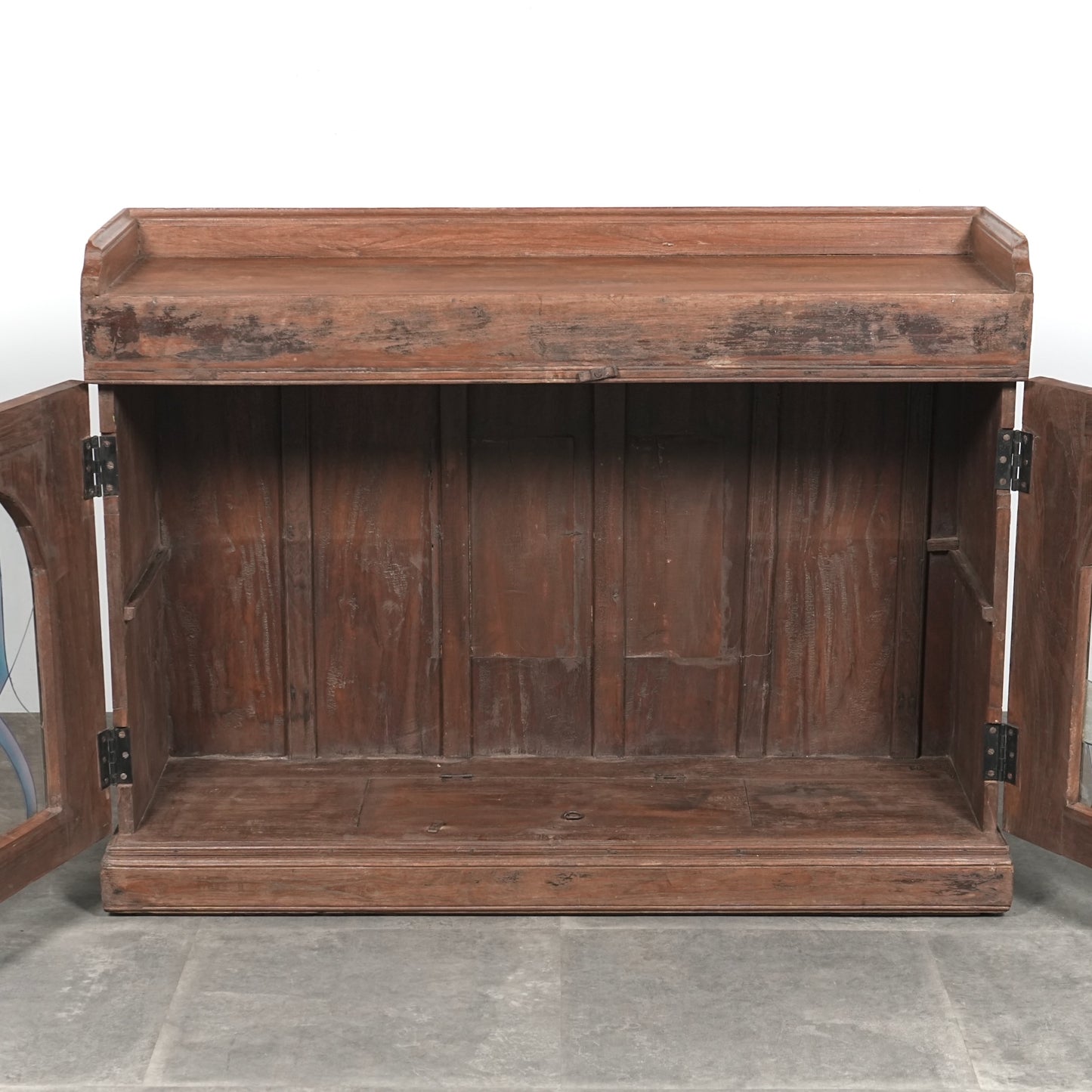 ヴィンテージ ガラスキャビネット