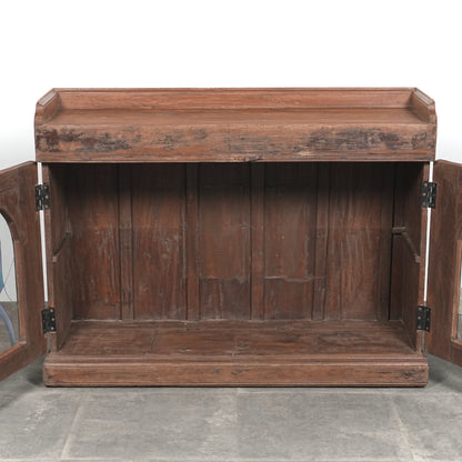 ヴィンテージ ガラスキャビネット