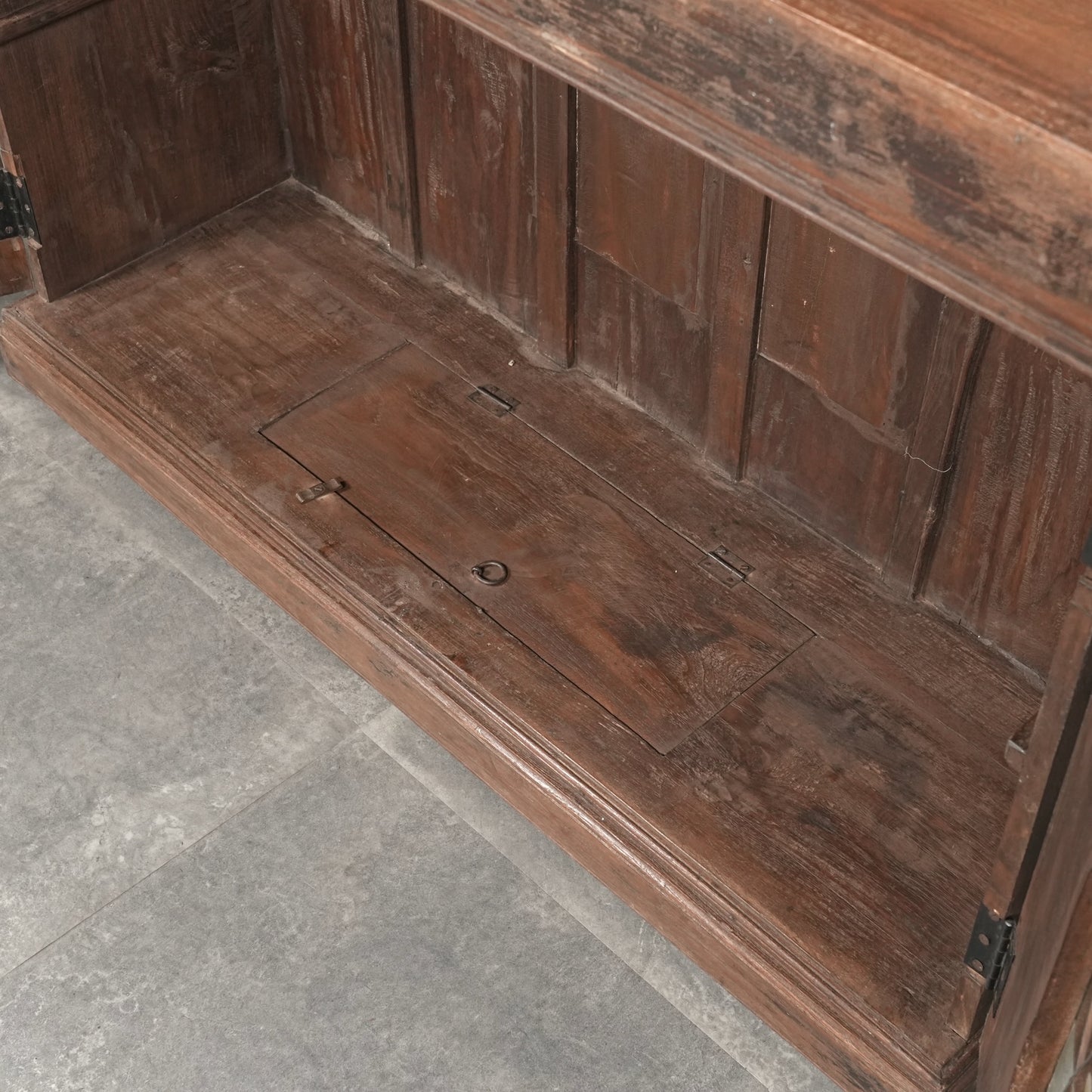 ヴィンテージ ガラスキャビネット