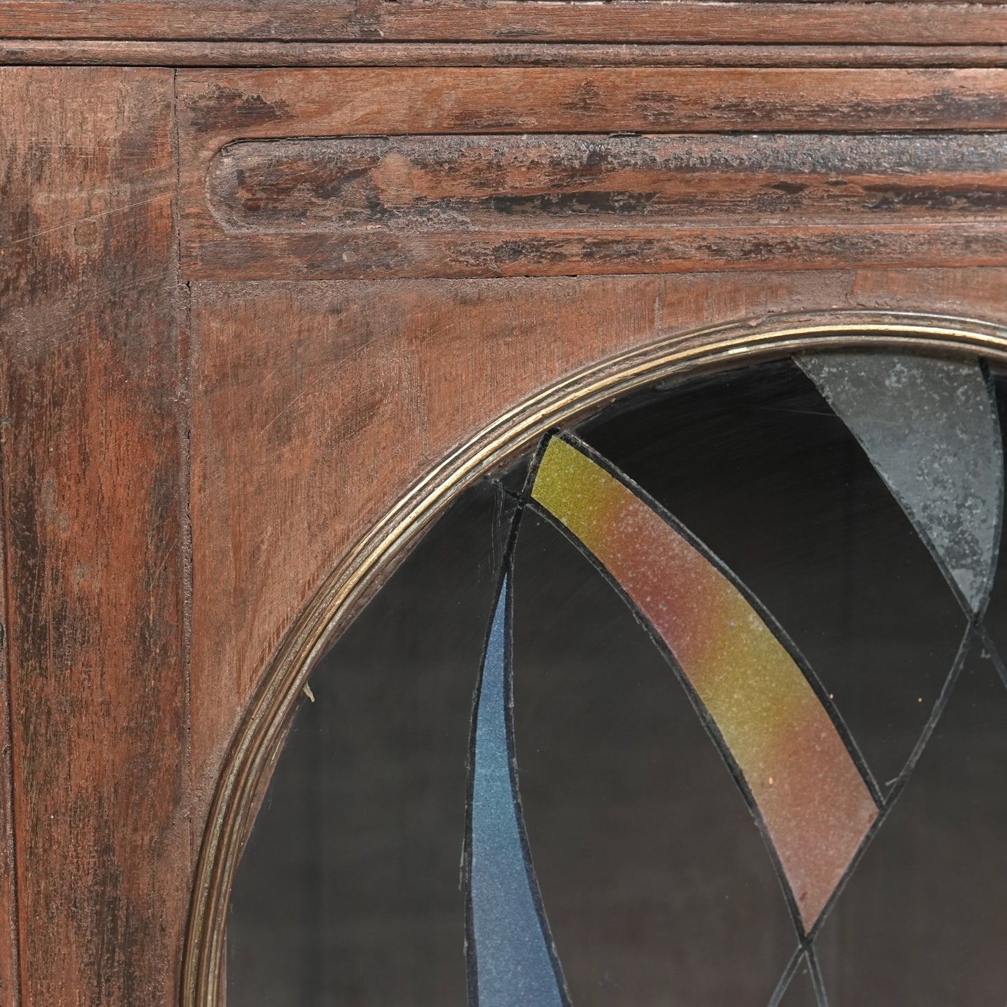 ヴィンテージ ガラスキャビネット