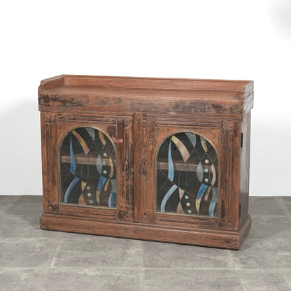 ヴィンテージ ガラスキャビネット