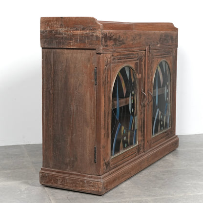 ヴィンテージ ガラスキャビネット