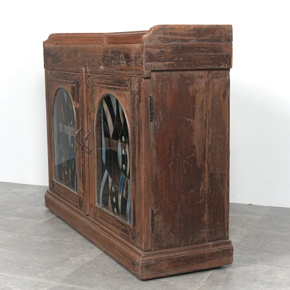 ヴィンテージ ガラスキャビネット