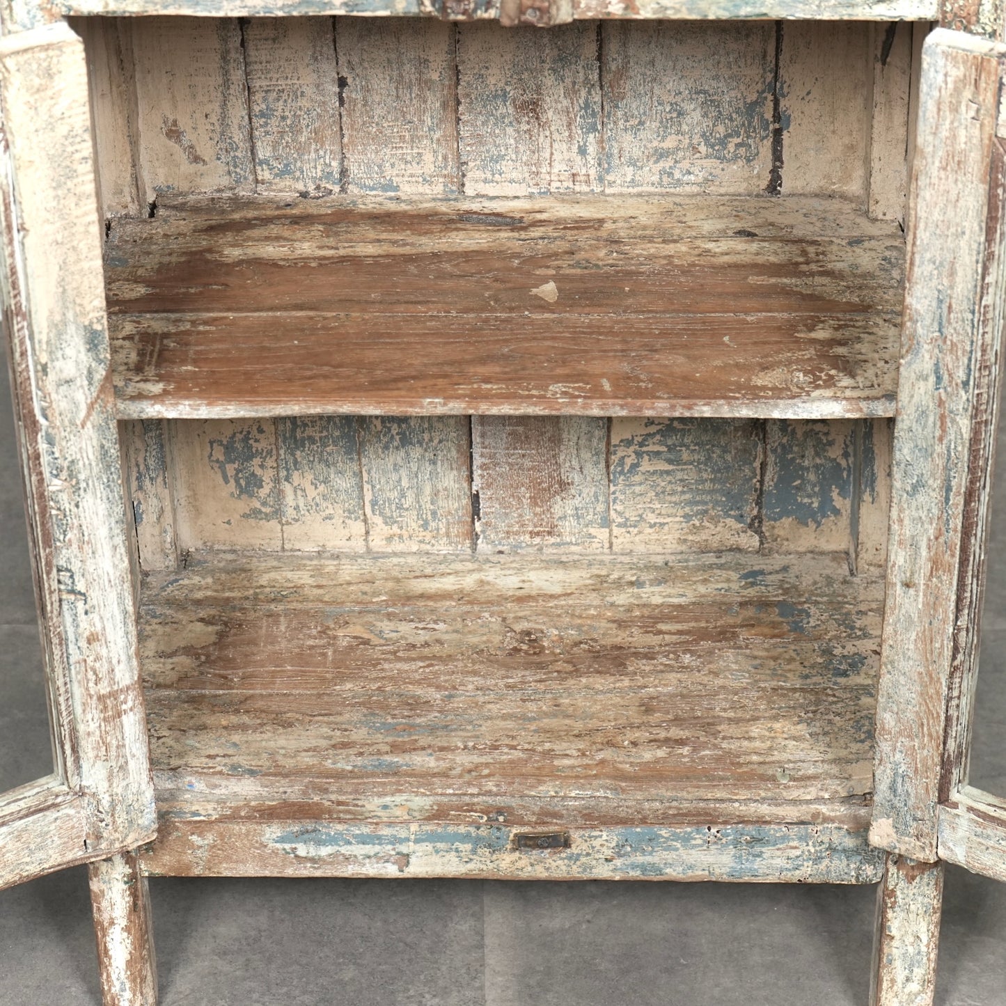 ヴィンテージ ガラスキャビネット