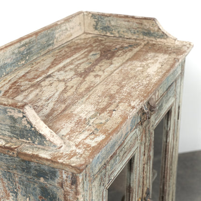 ヴィンテージ ガラスキャビネット