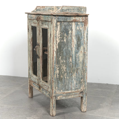 ヴィンテージ ガラスキャビネット