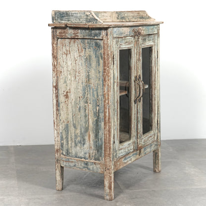 ヴィンテージ ガラスキャビネット