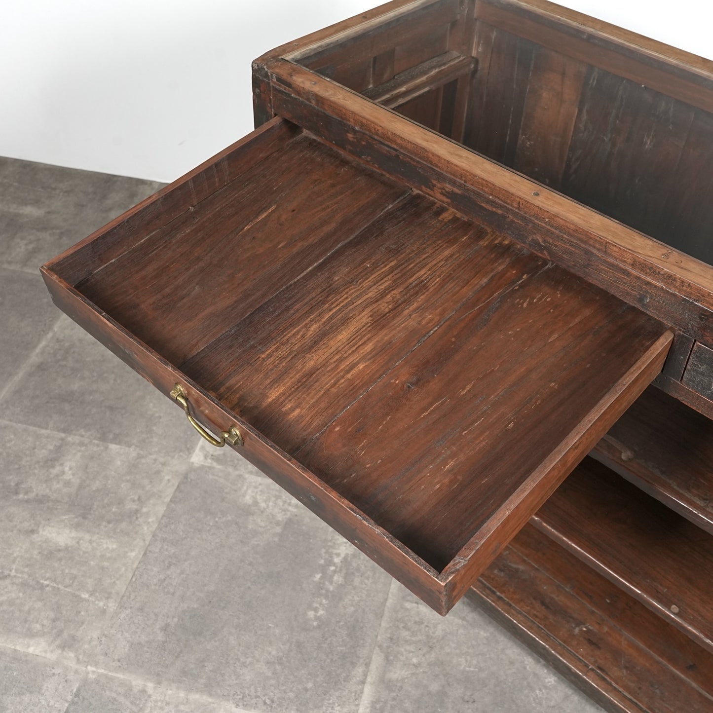 ヴィンテージ ガラスショーケース / ショップカウンター