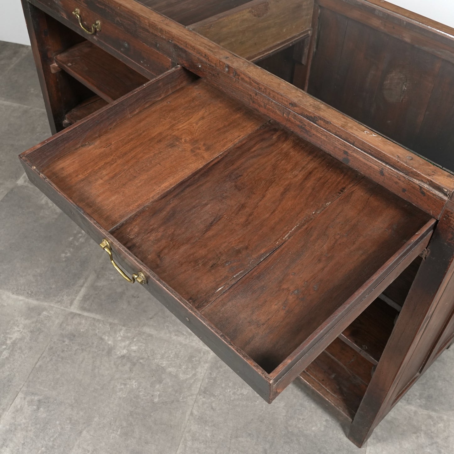 ヴィンテージ ガラスショーケース / ショップカウンター