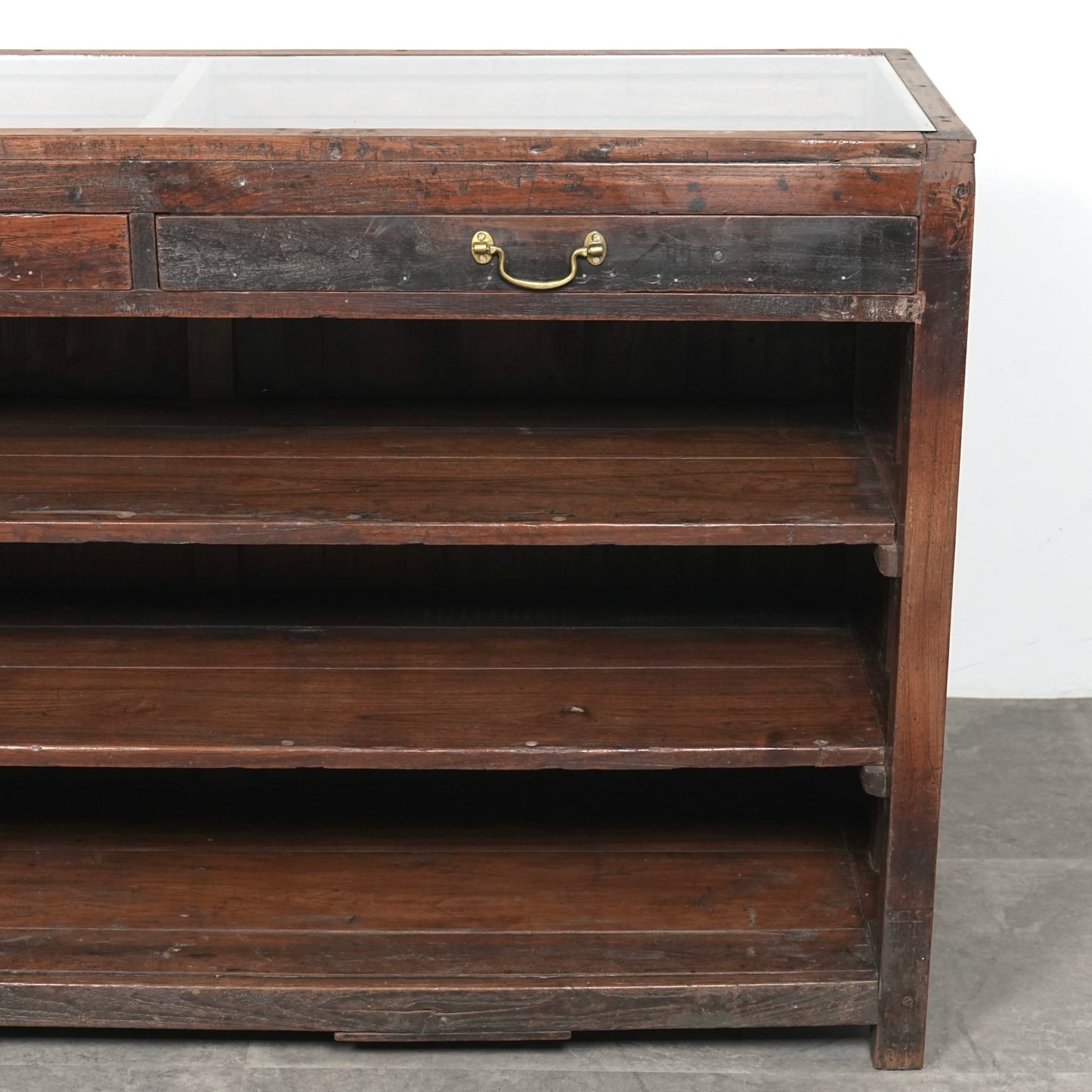 ヴィンテージ ガラスショーケース / ショップカウンター