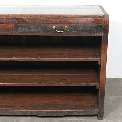 ヴィンテージ ガラスショーケース / ショップカウンター