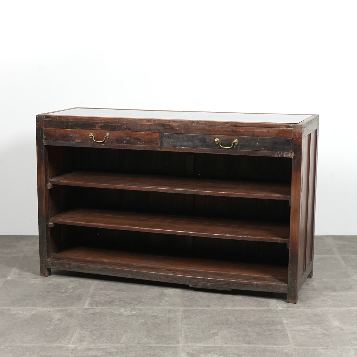 ヴィンテージ ガラスショーケース / ショップカウンター