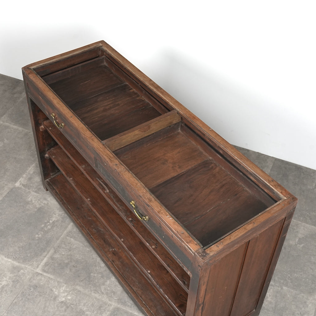 ヴィンテージ ガラスショーケース / ショップカウンター