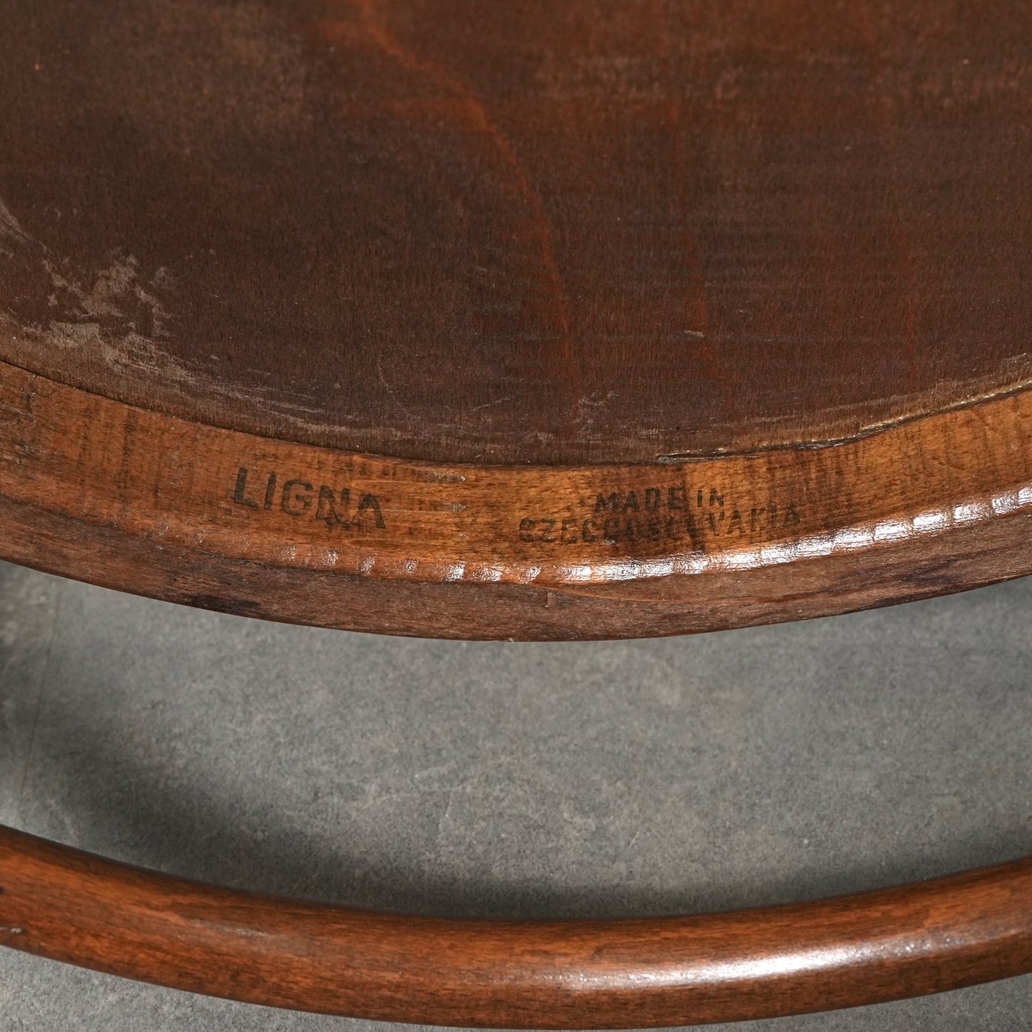 【LIGNA】ヴィンテージ ベントウッド アームチェア