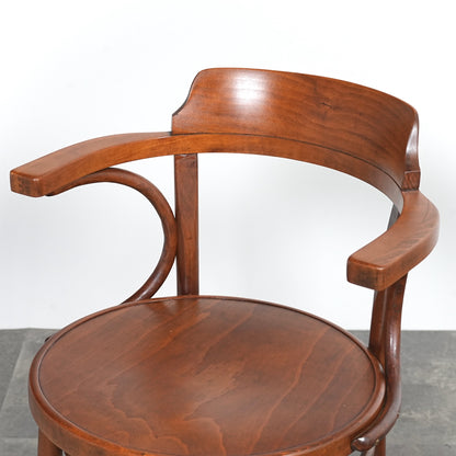 【LIGNA】ヴィンテージ ベントウッド アームチェア