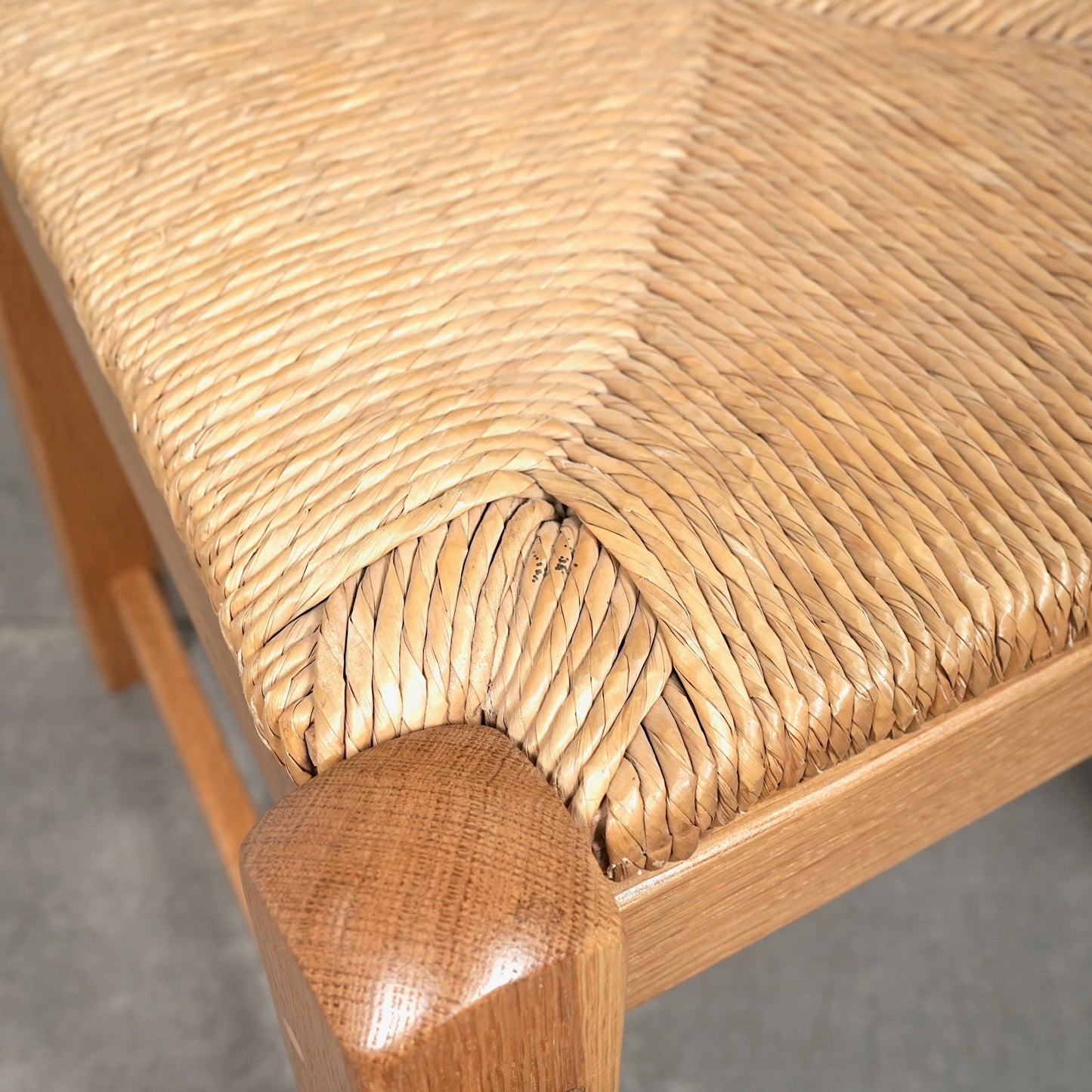 オランダヴィンテージ ラッシュシートチェア