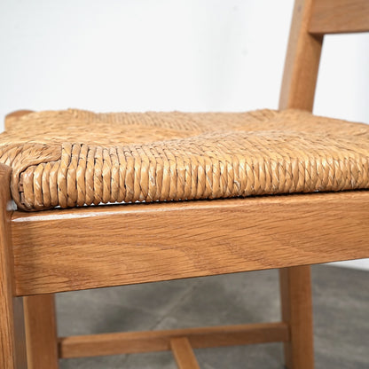 オランダヴィンテージ ラッシュシートチェア