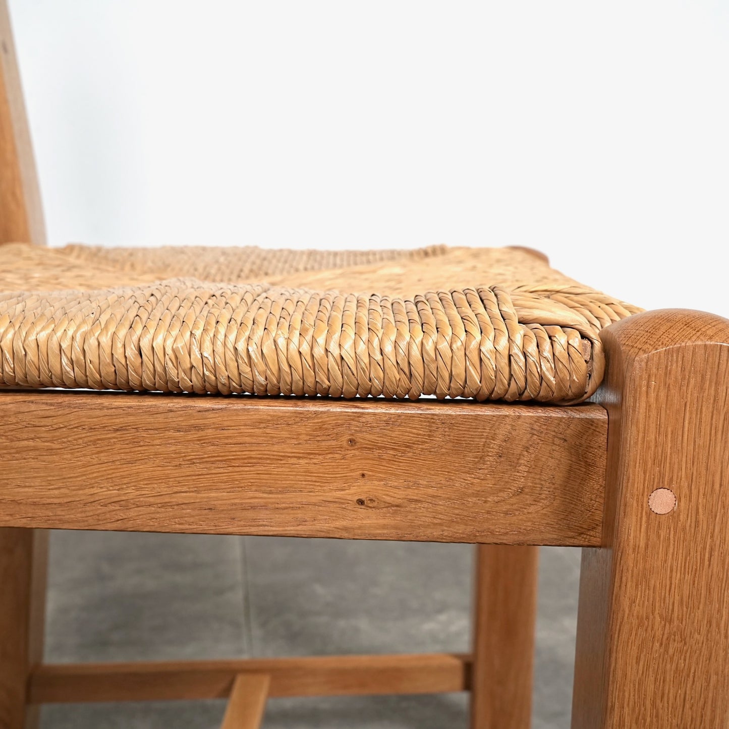 オランダヴィンテージ ラッシュシートチェア