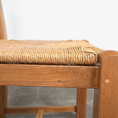 オランダヴィンテージ ラッシュシートチェア