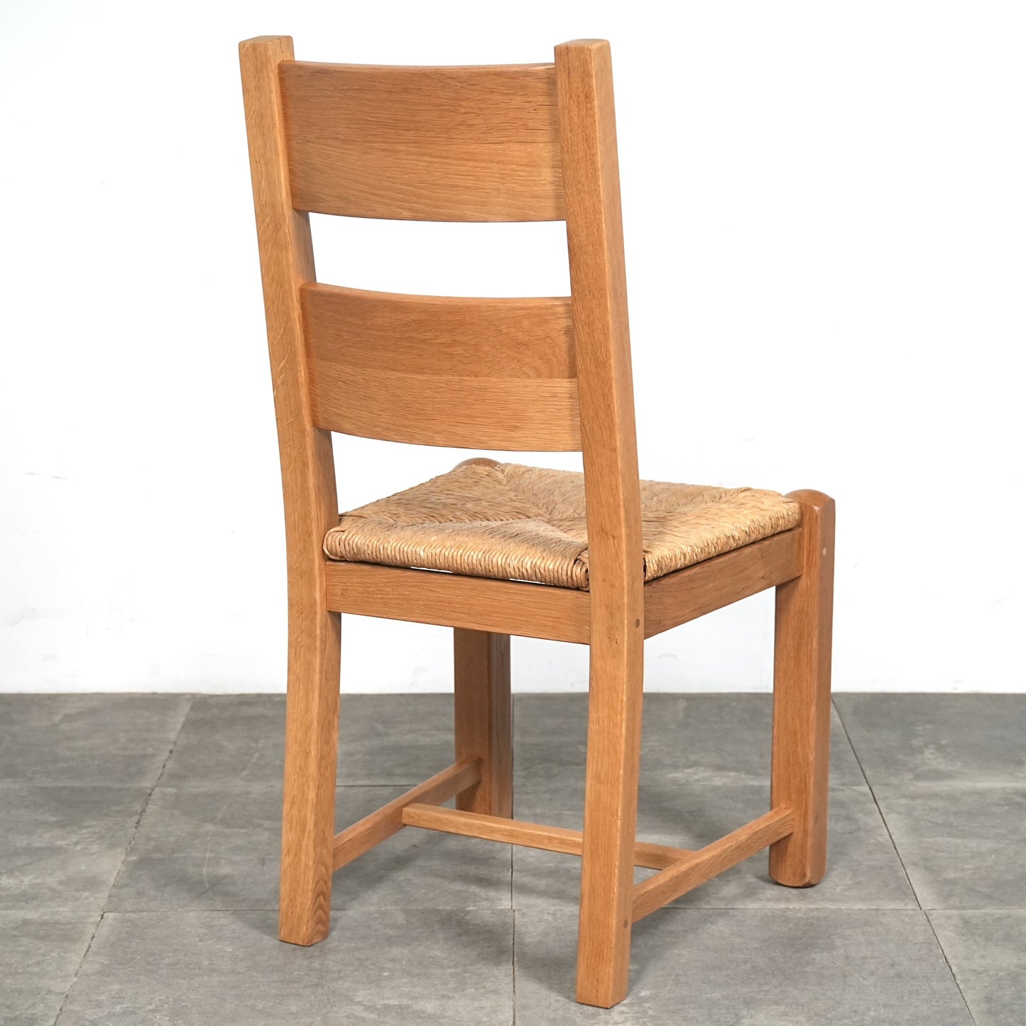 オランダヴィンテージ ラッシュシートチェア