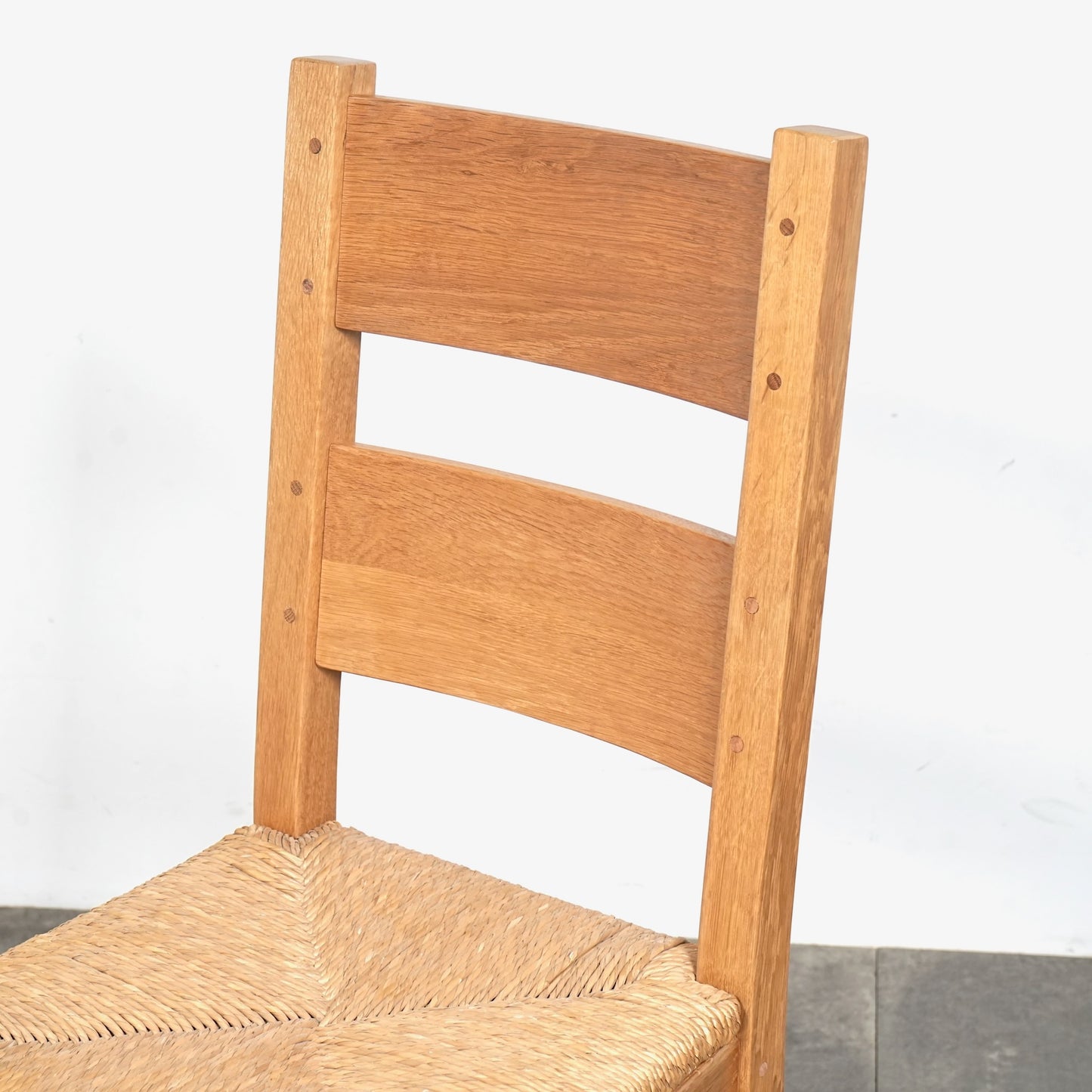 オランダヴィンテージ ラッシュシートチェア