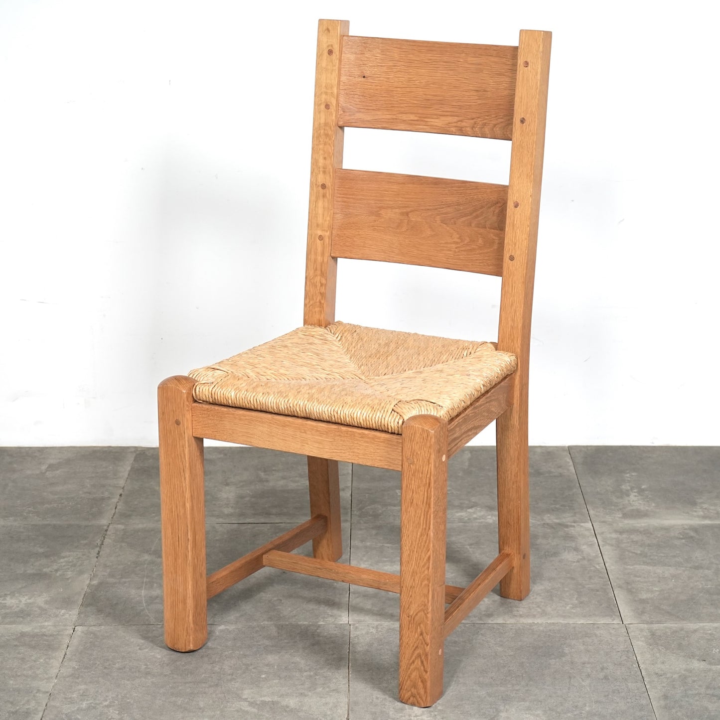 オランダ ヴィンテージ ラッシュシートチェア