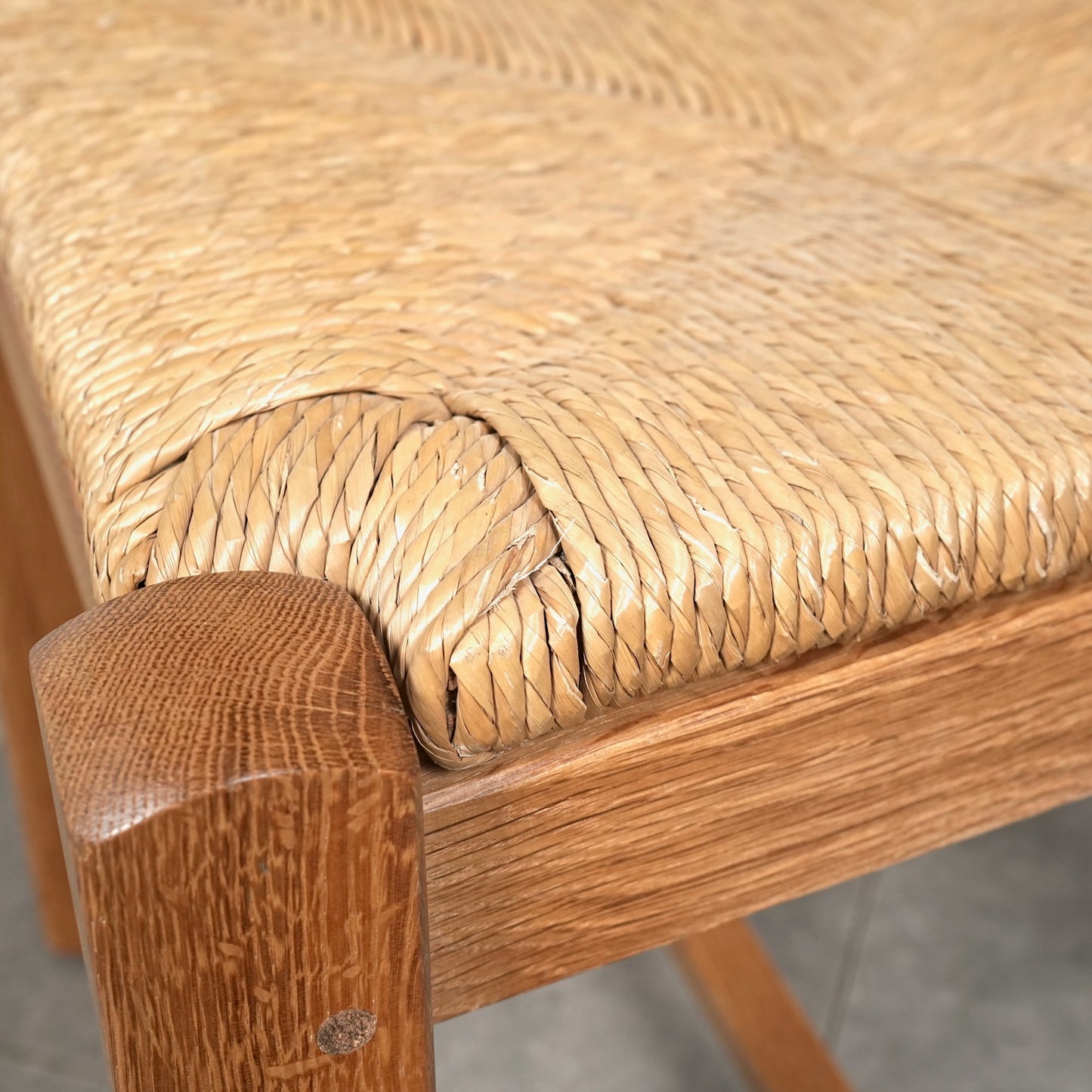 オランダ ヴィンテージ ラッシュシートチェア