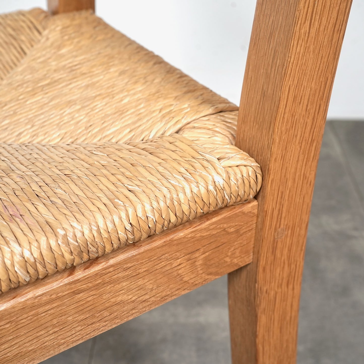 オランダ ヴィンテージ ラッシュシートチェア