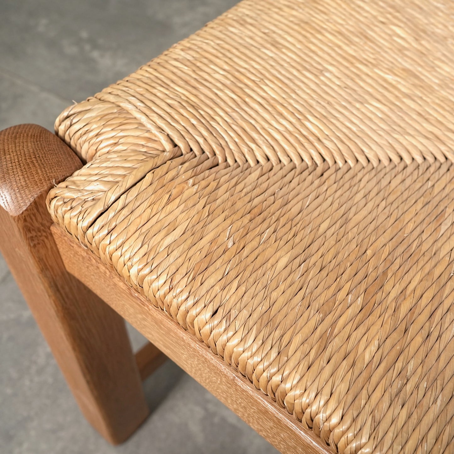 オランダ ヴィンテージ ラッシュシートチェア