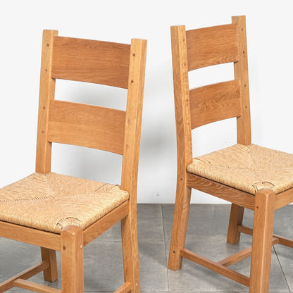 オランダ ヴィンテージ ラッシュシートチェア