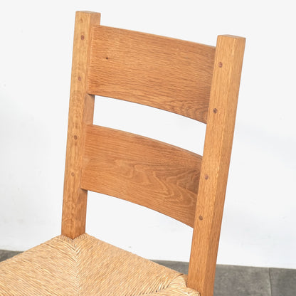 オランダ ヴィンテージ ラッシュシートチェア