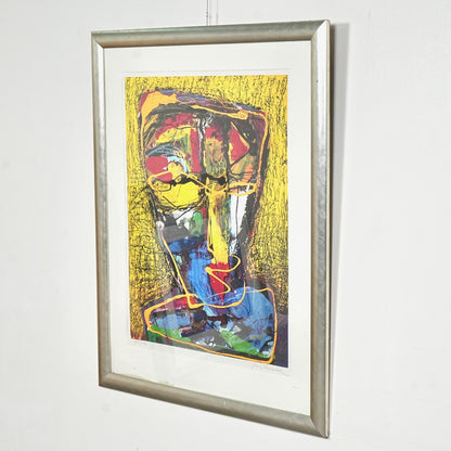 【Guillaume Theodoor Lo-a-Njoe】リトグラフ(Ed.84/150)79cm×99.5cm