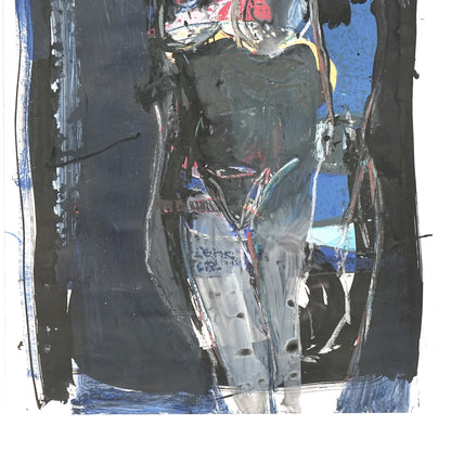 デンマークヴィンテージ 抽象画オイルペインティング 109cm×139.5cm