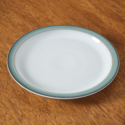 送料無料【Denby】Regency Green プレート(φ21.5cm)【4枚セット】