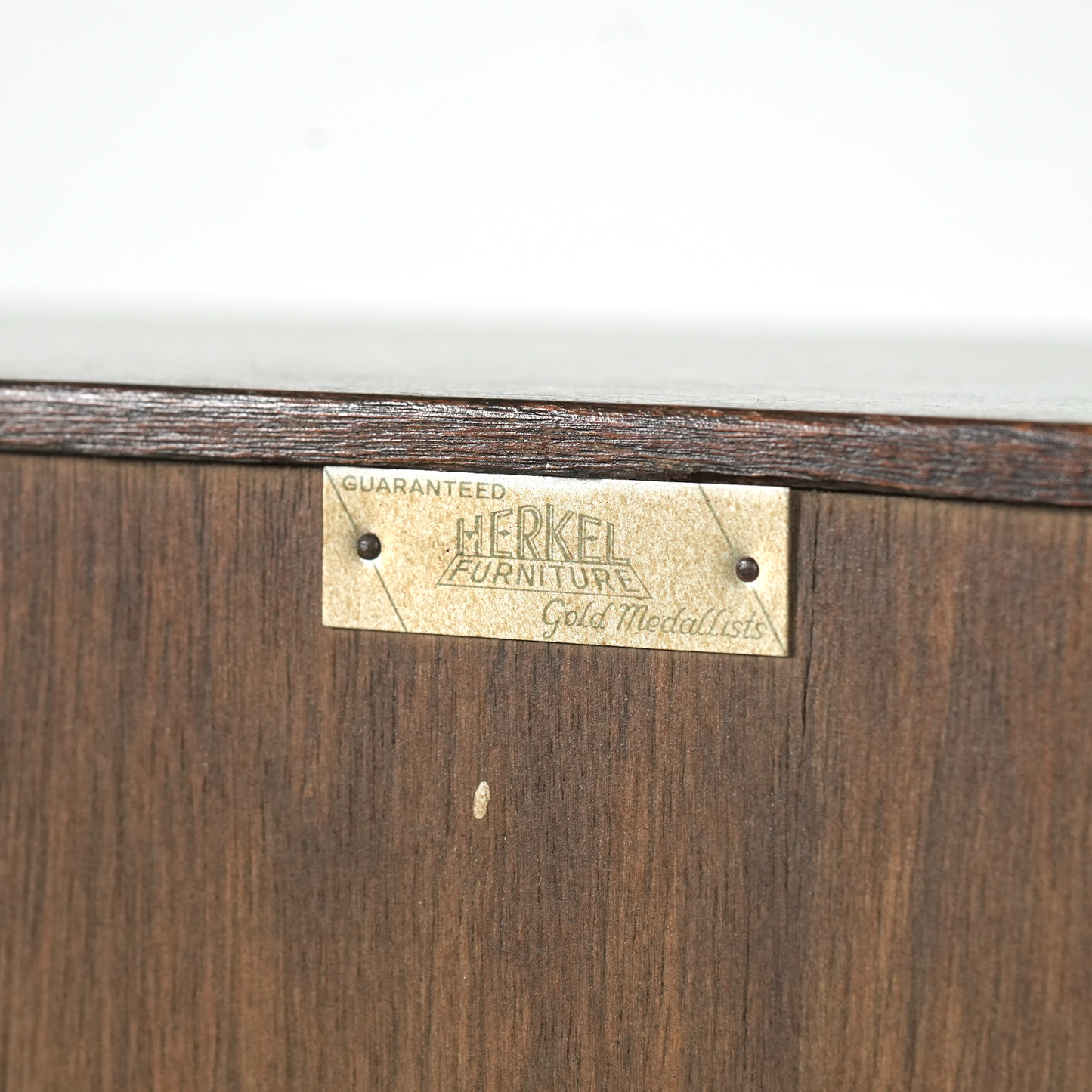 【HERKEL FURNITURE】ヴィンテージ ガラスキャビネット