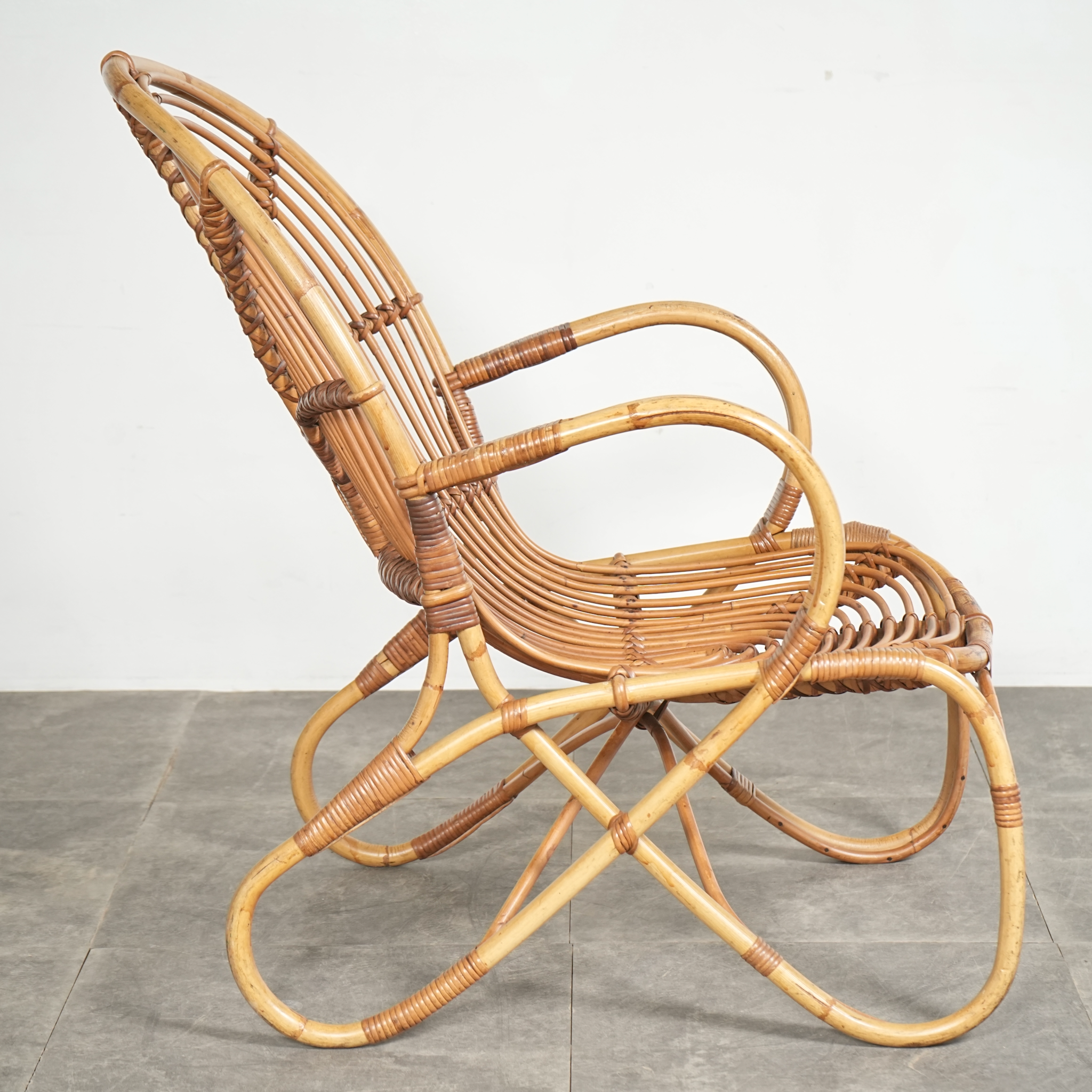 オールドマルニ maruni ベントウッド チェア籐 椅子 ラタン