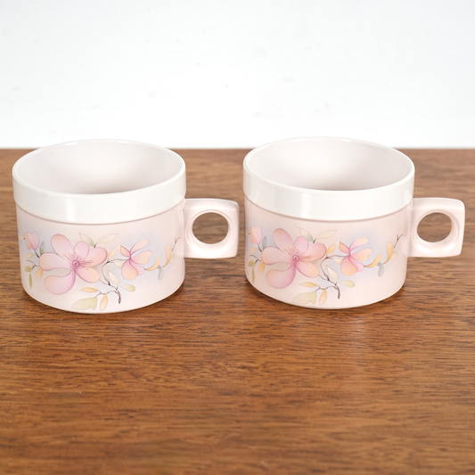 【Hornsea】カップ&ソーサー【4客セット】