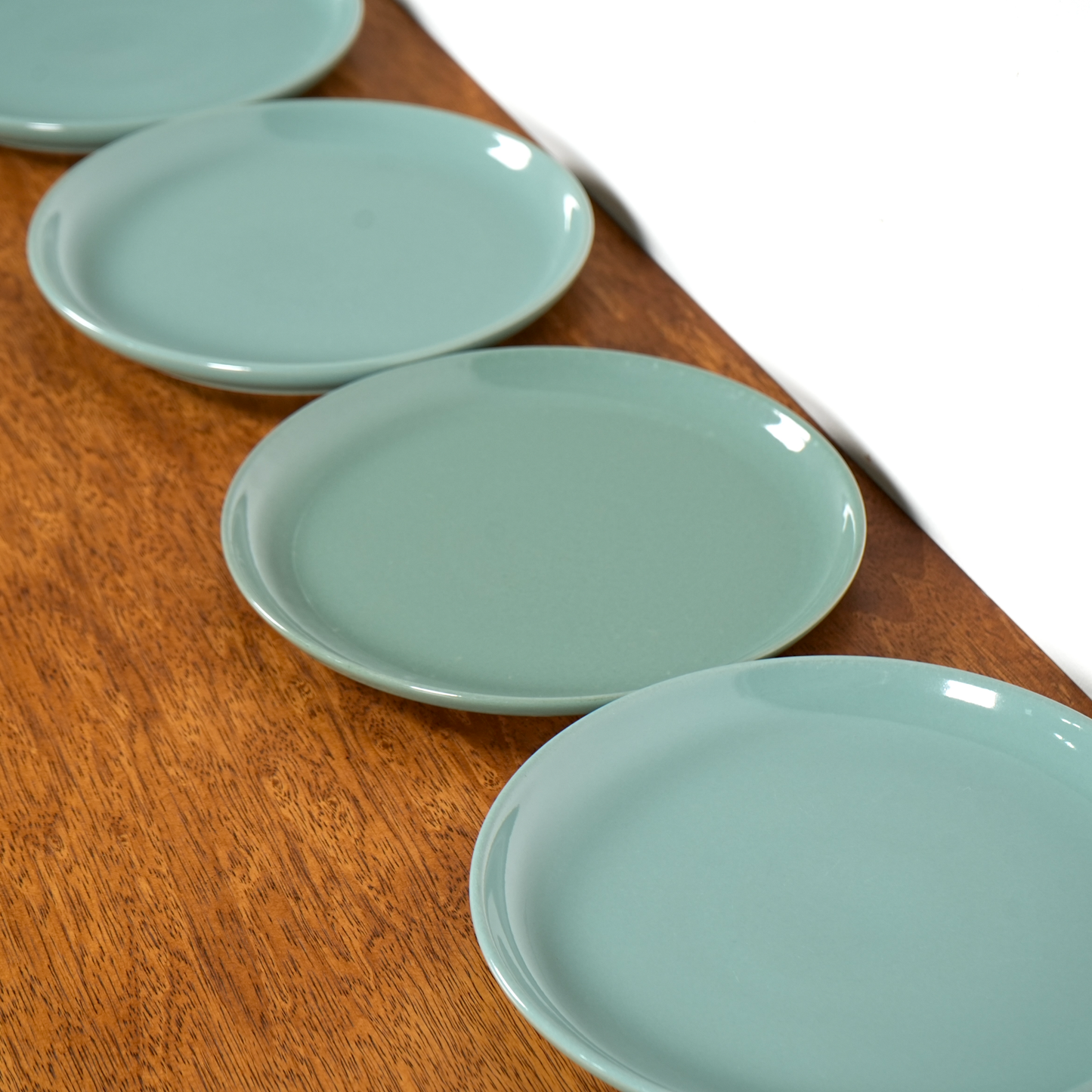 送料無料【Denby】Manor Green プレート(φ26cm)【4枚セット】