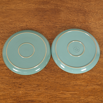 送料無料【Denby】Manor Green プレート(φ26cm)【4枚セット】