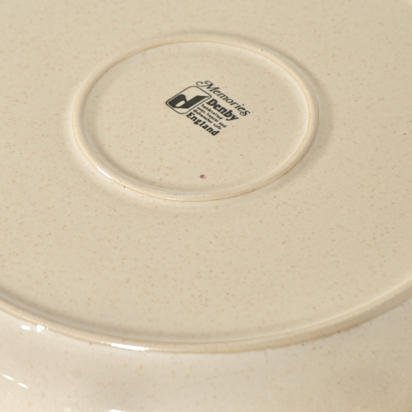 送料無料【Denby】Memoriesプレート(φ25.5cm)【4枚セット】