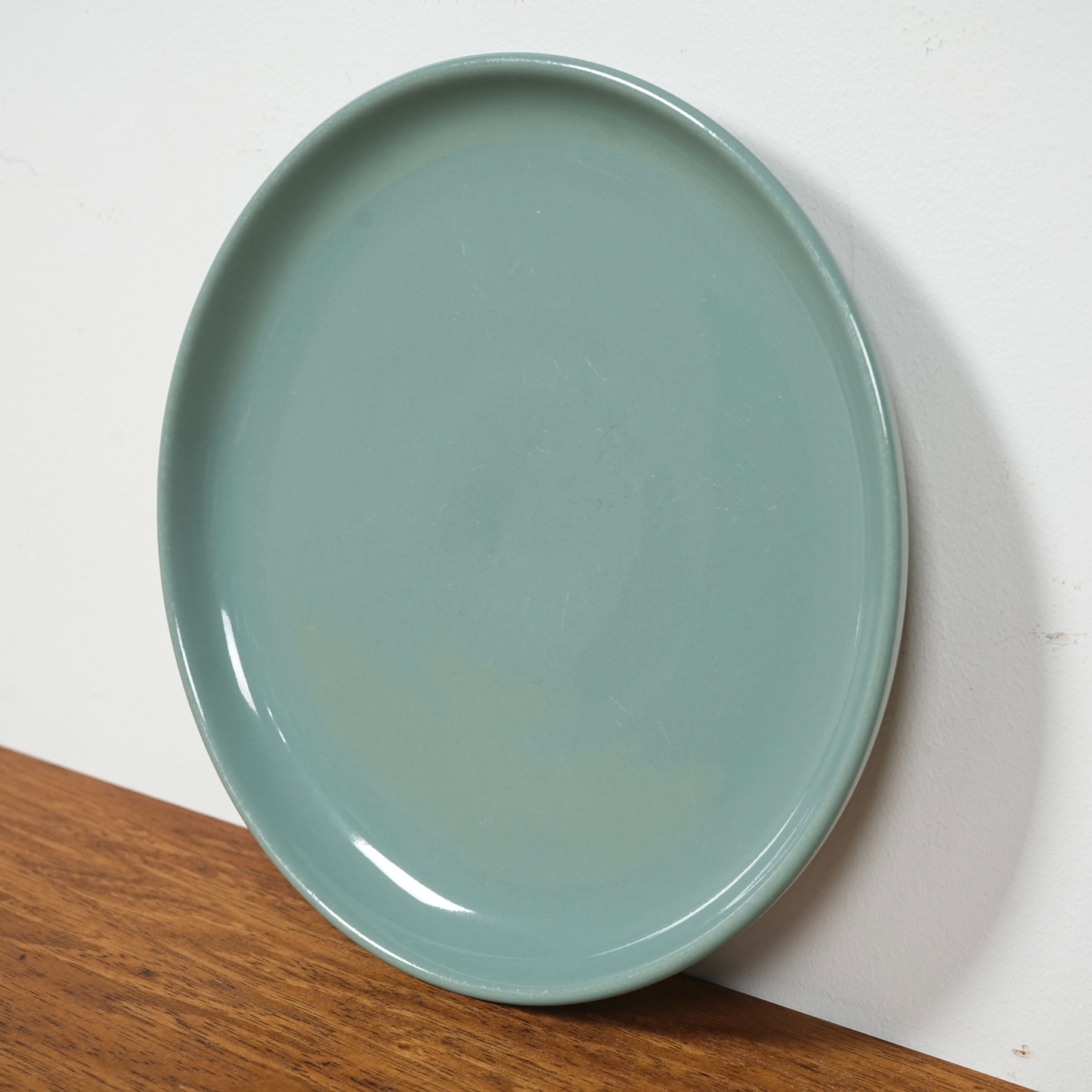 送料無料【Denby】Manor Green プレート(φ26cm)【4枚セット】