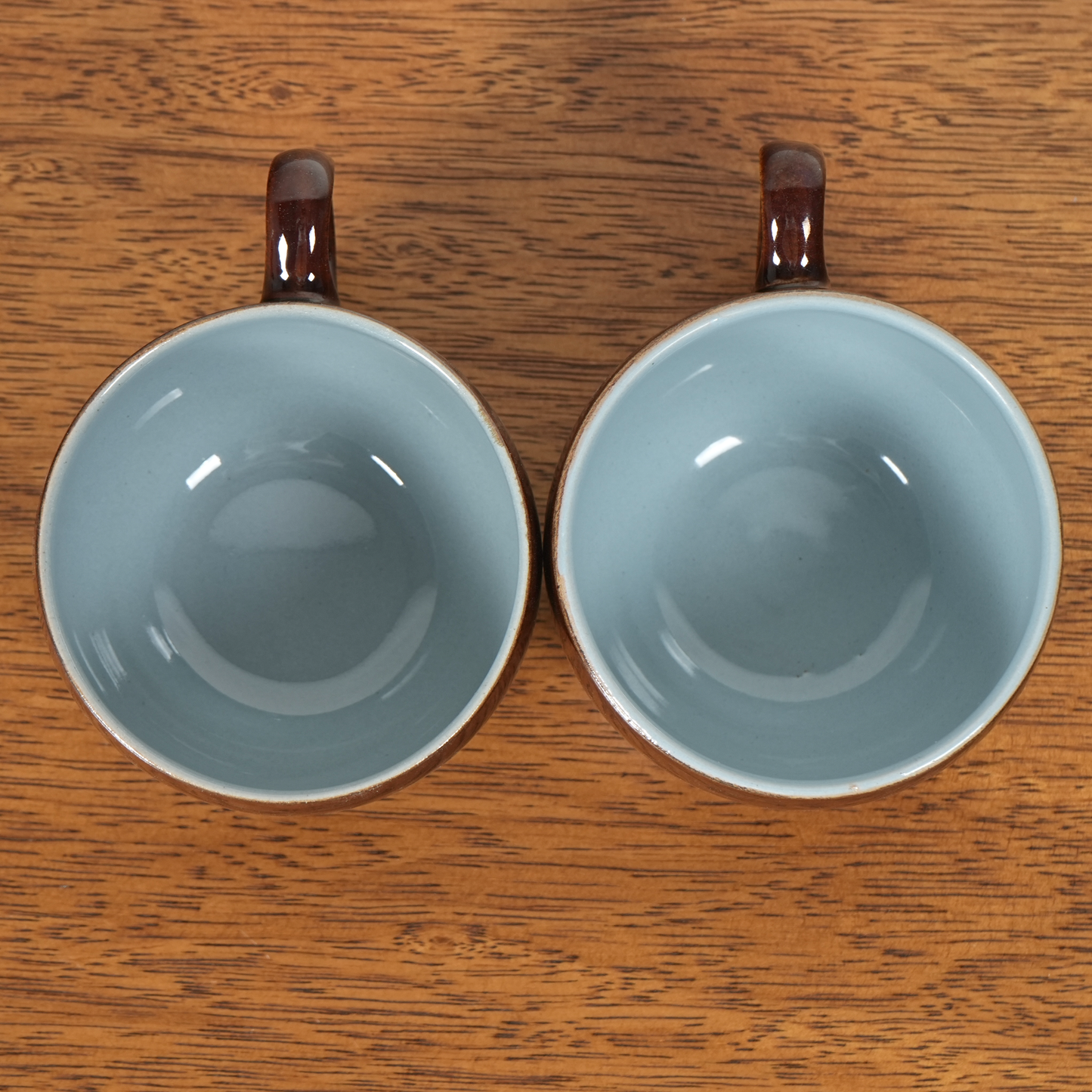 送料無料【Denby】Homestead Brown カップ&ソーサー【4客セット】