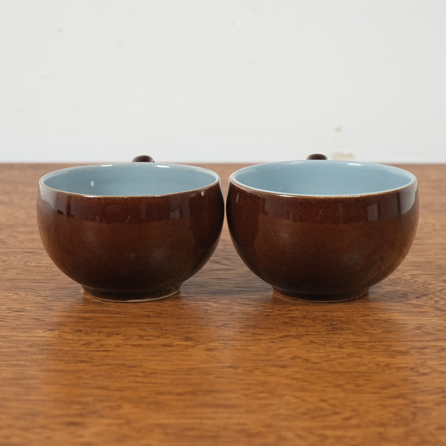 送料無料【Denby】Homestead Brown カップ&ソーサー【4客セット】