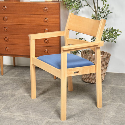 【Hans J. Wegner】The Koldinghus アームチェア【張替済】