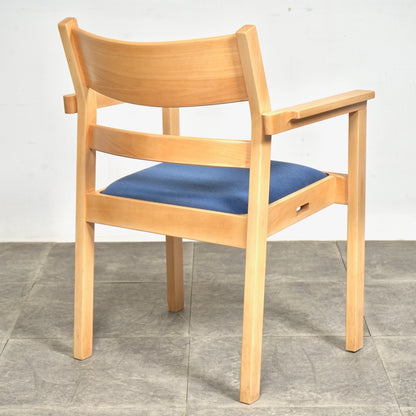 【Hans J. Wegner】The Koldinghus アームチェア【張替済】